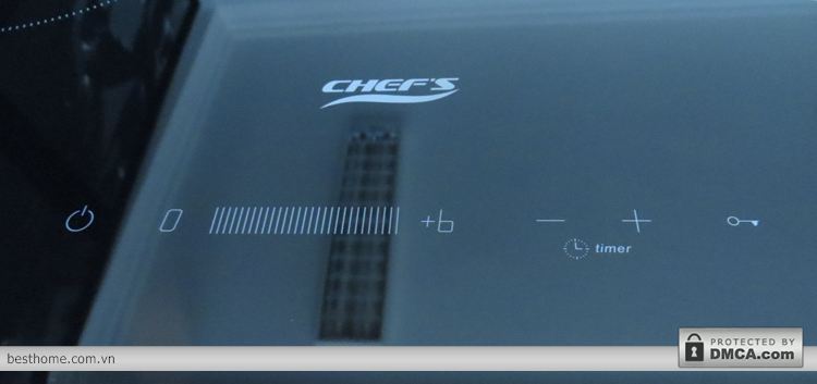 Bảng điều khiển của bếp từ Chefs EH MIX366