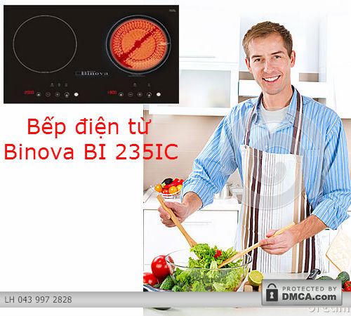 Bếp điện từ Binova BI 235IC và những tiện ích hấp dẫn cho người dùng